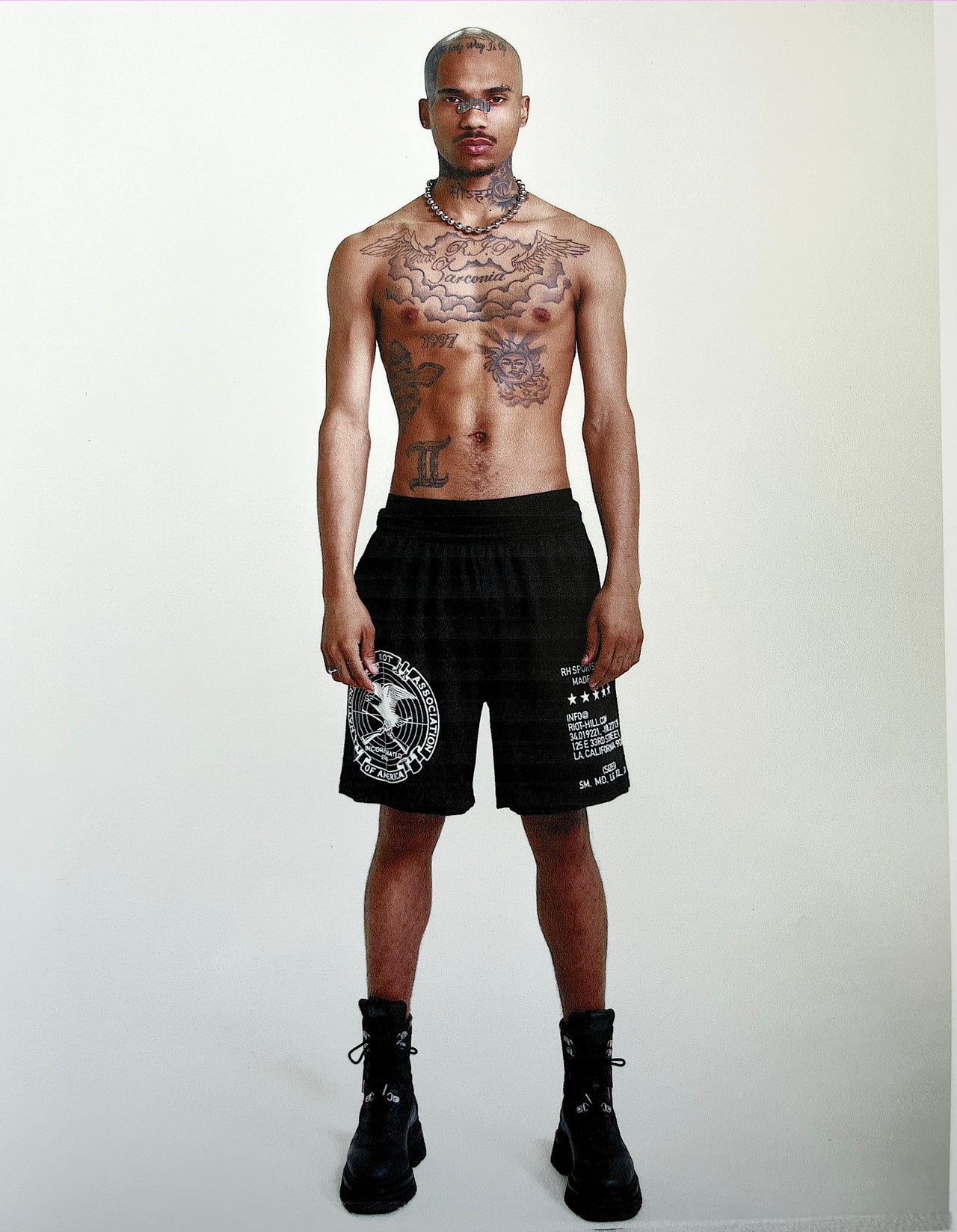 NRA MESH GYM SHORTS