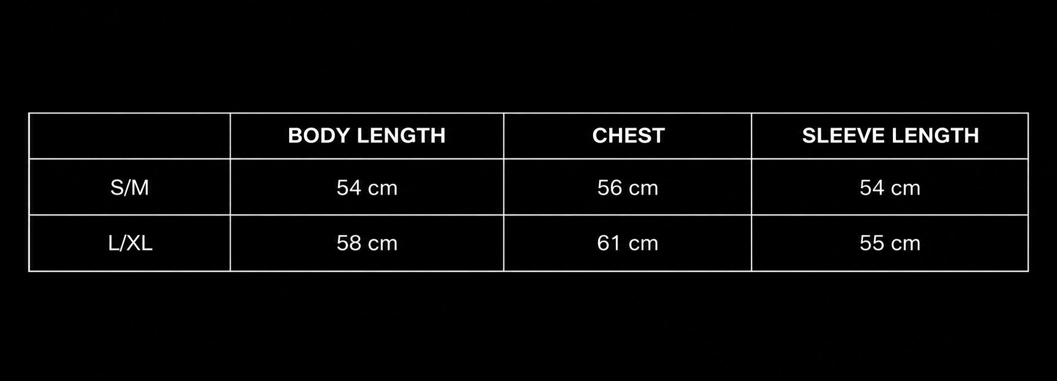 SIZING