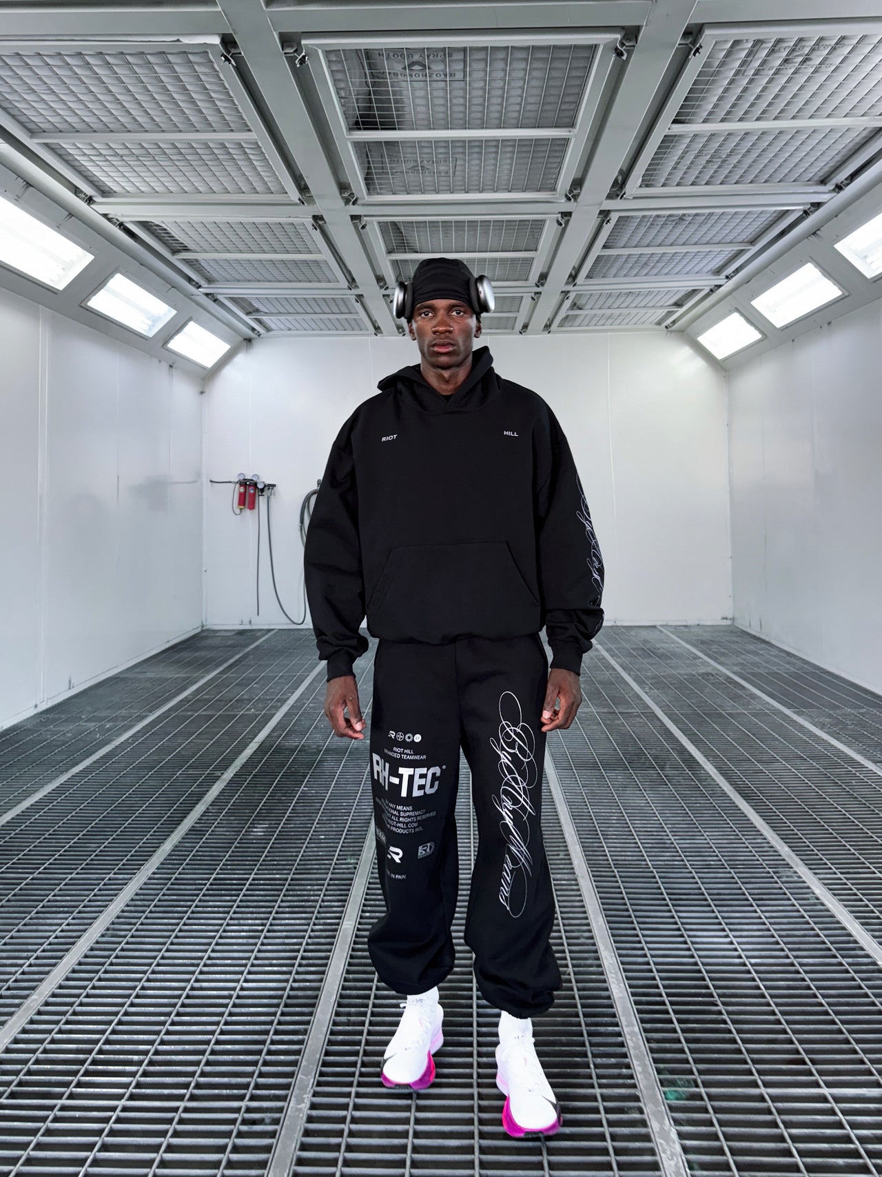 BLACK BY ANY MEANS SWEATPANTS