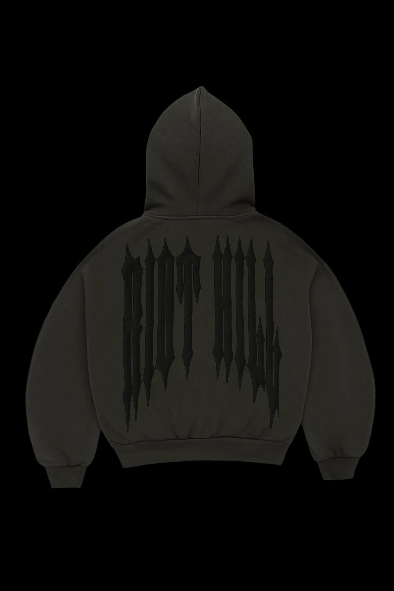 ARMY IRON HOODED SWEATSHIRT