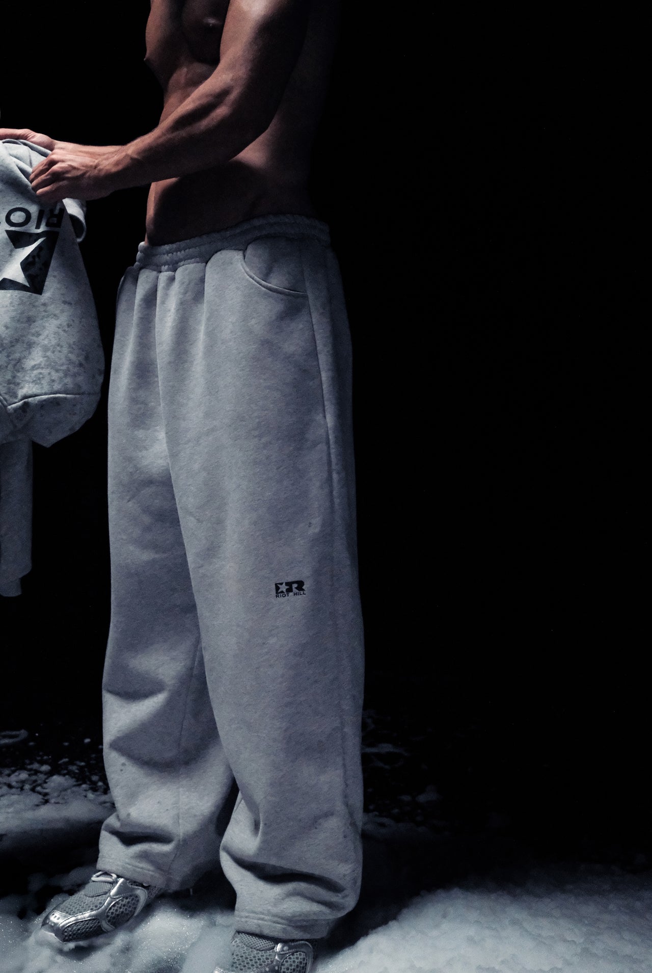 GREY R-STAR SWEATPANTS
