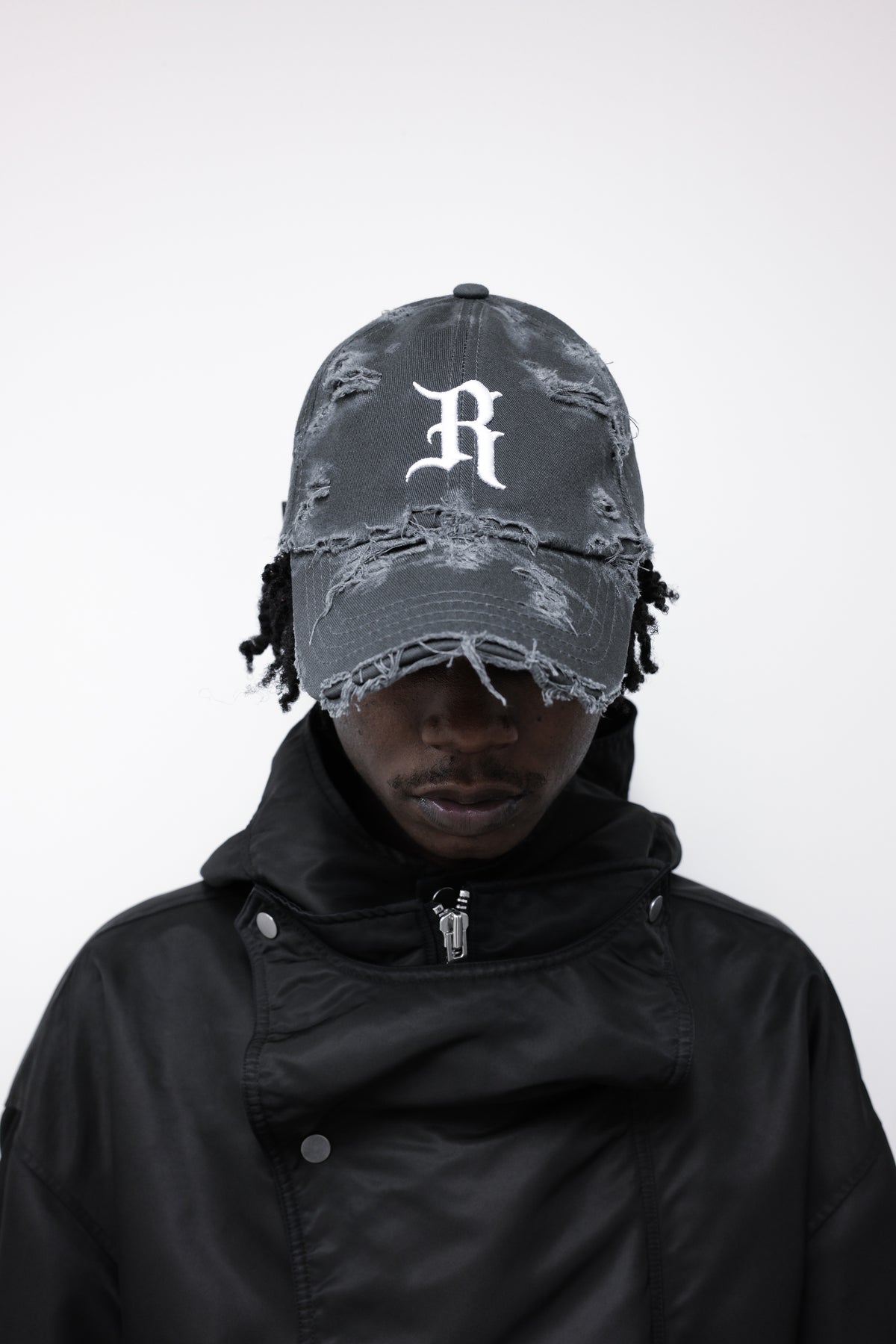 DESTROYED BASEBALL CAP
