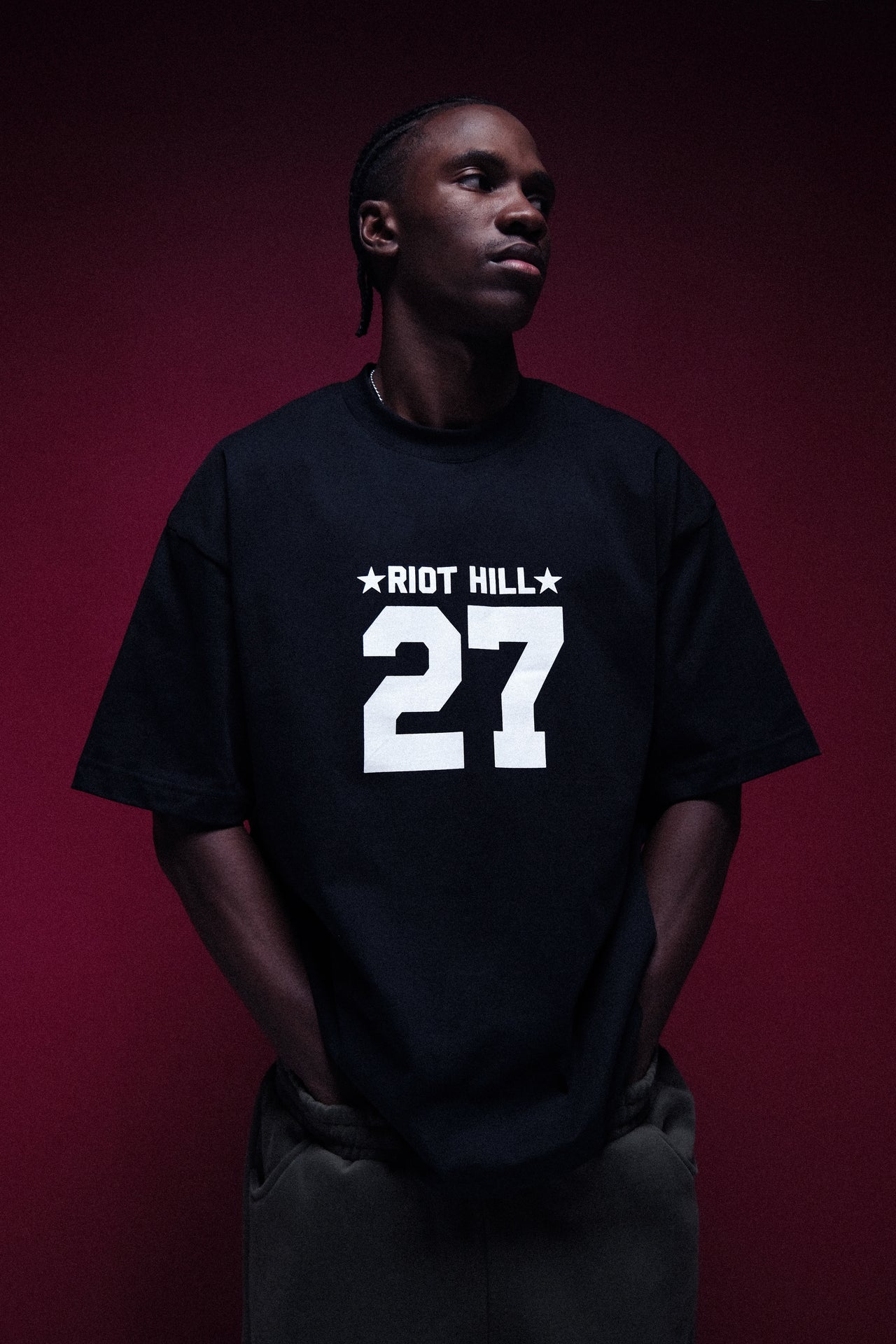BLACK 27 T-SHIRT