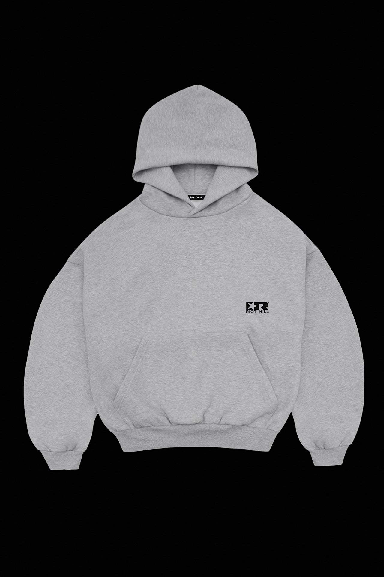 GREY R-STAR HOODED SWEATSHIRT