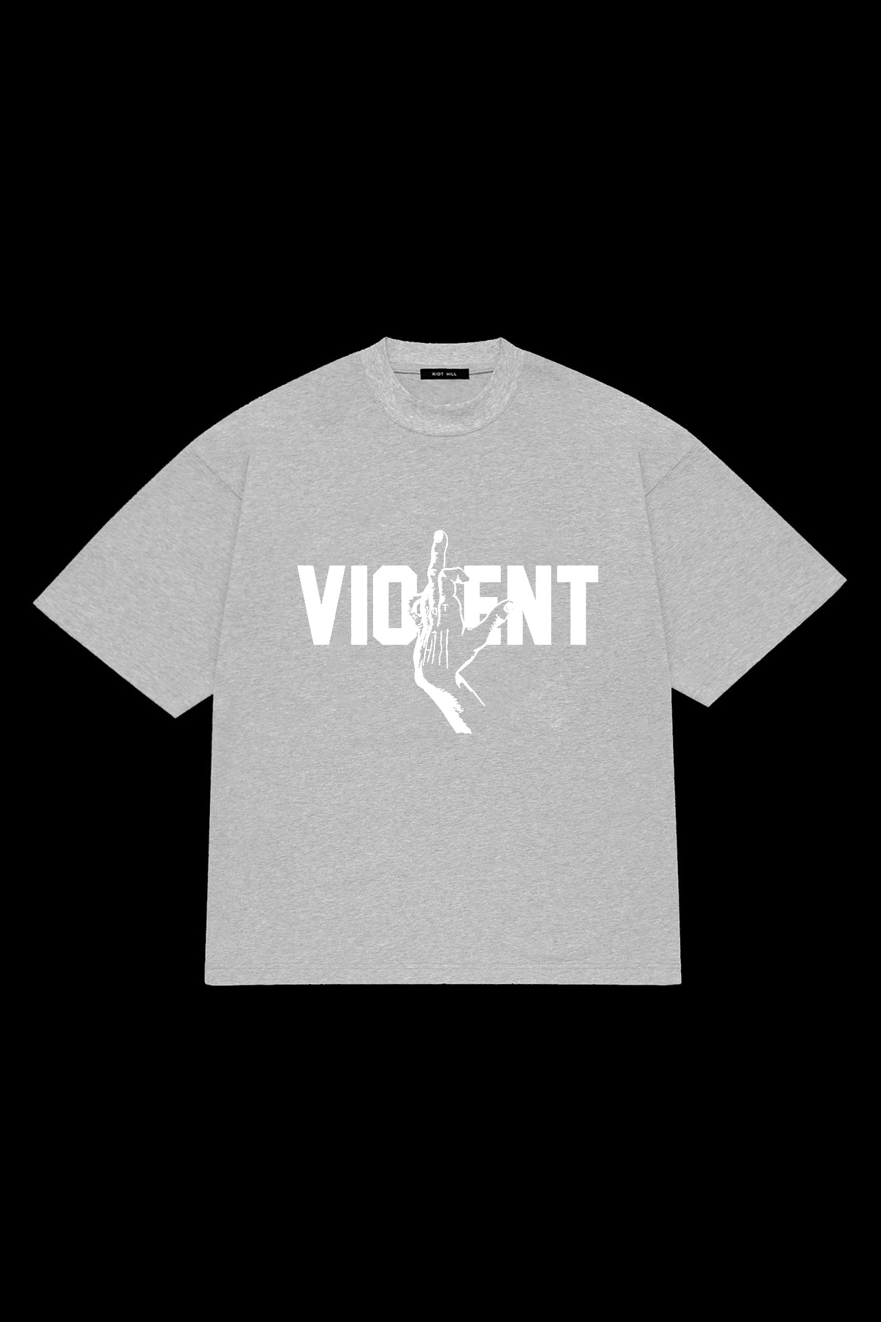 GREY VIOLENT T-SHIRT