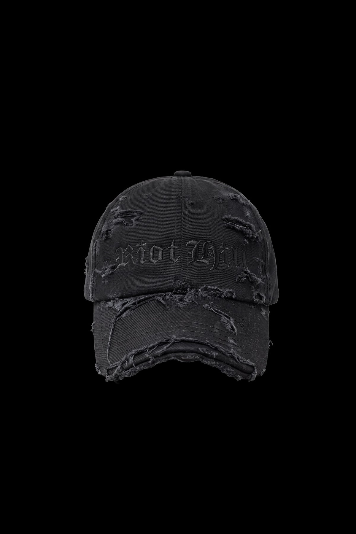 BLACK DESTROYED CAP