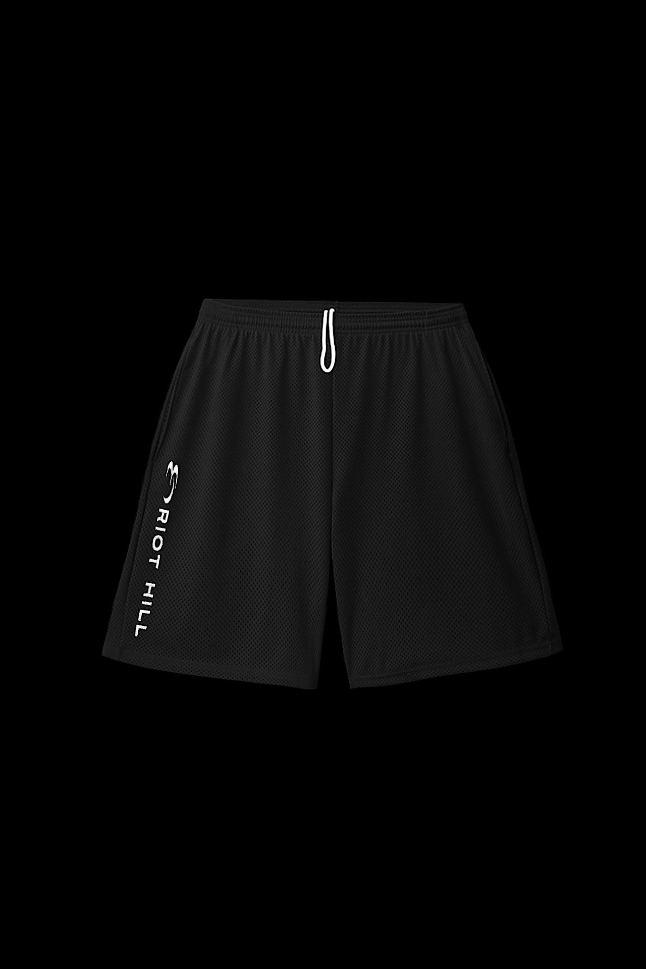 RIOT SPORTS LOGO MESH SHORTS