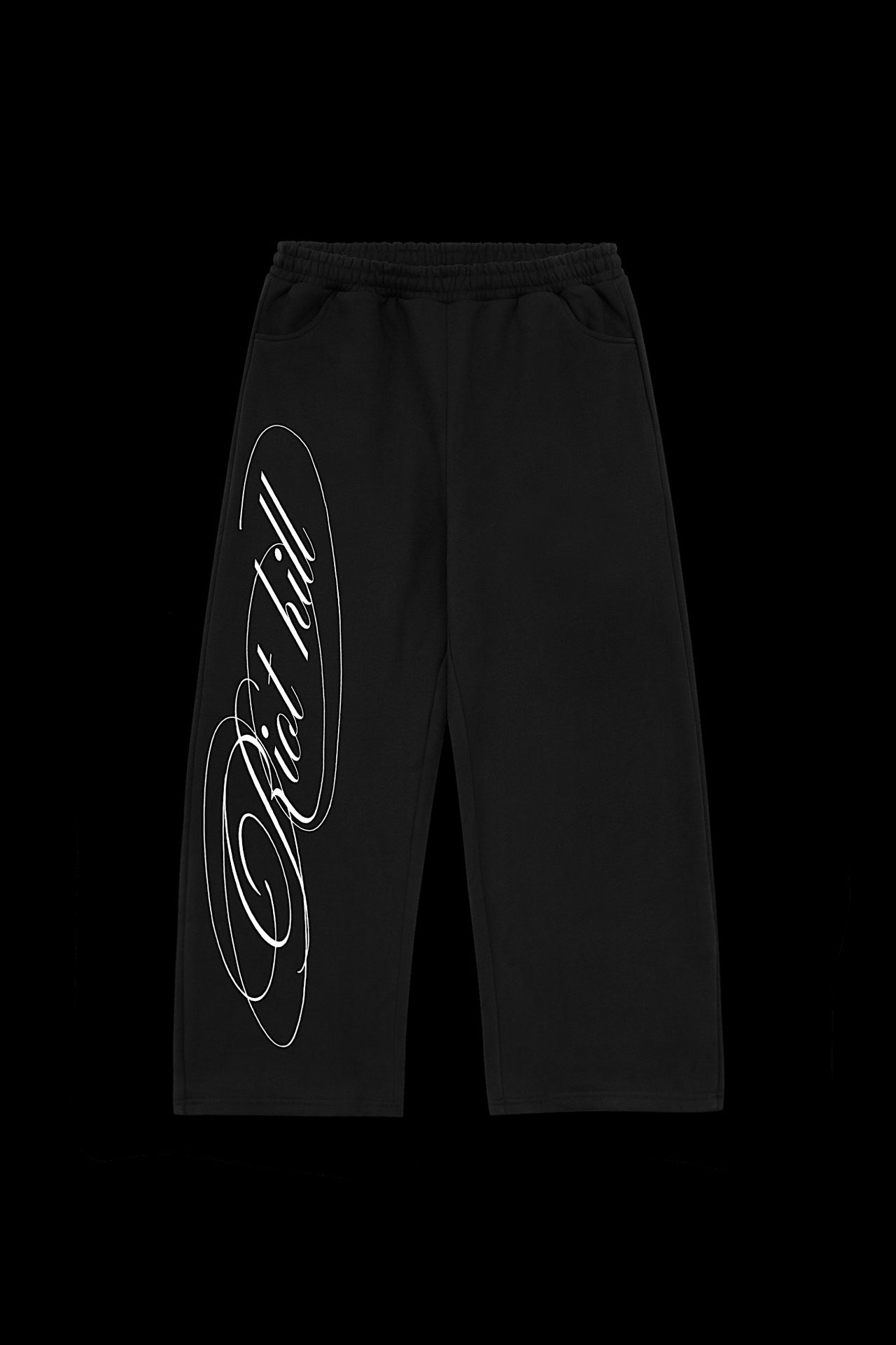 BLACK SIGNATURE SWEATPANTS