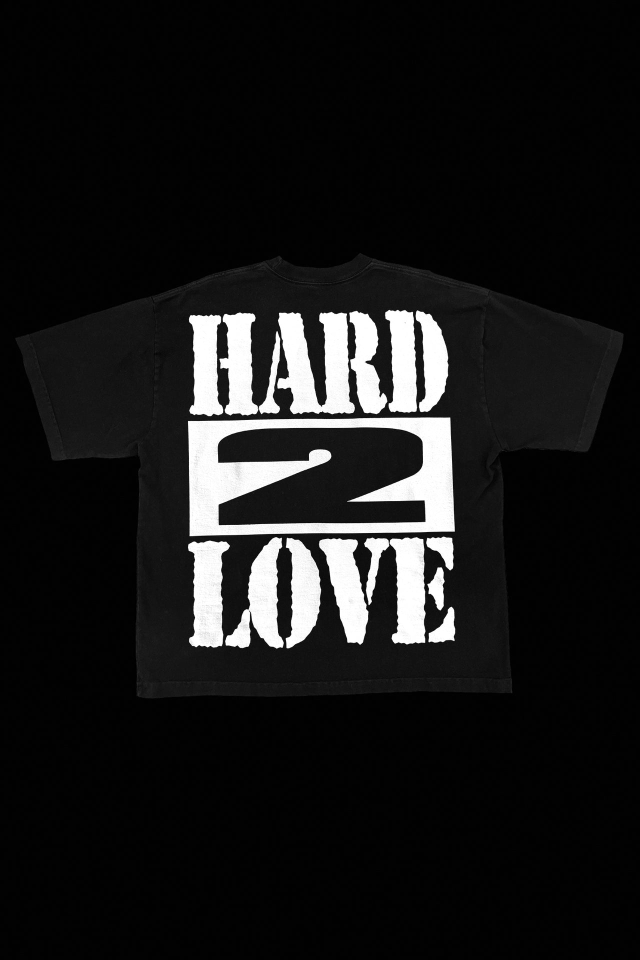 BLACK HARD 2 LOVE T-SHIRT