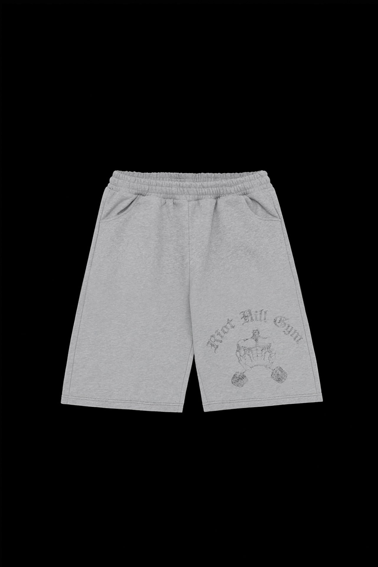 GREY RIOT HILL GYM SWEATSHORTS