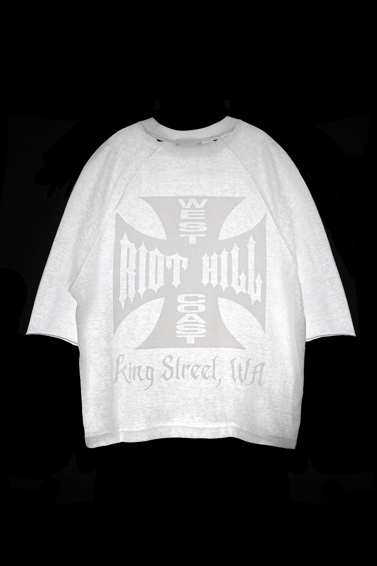 WEST COAST RAGLAN SLUB T-SHIRT