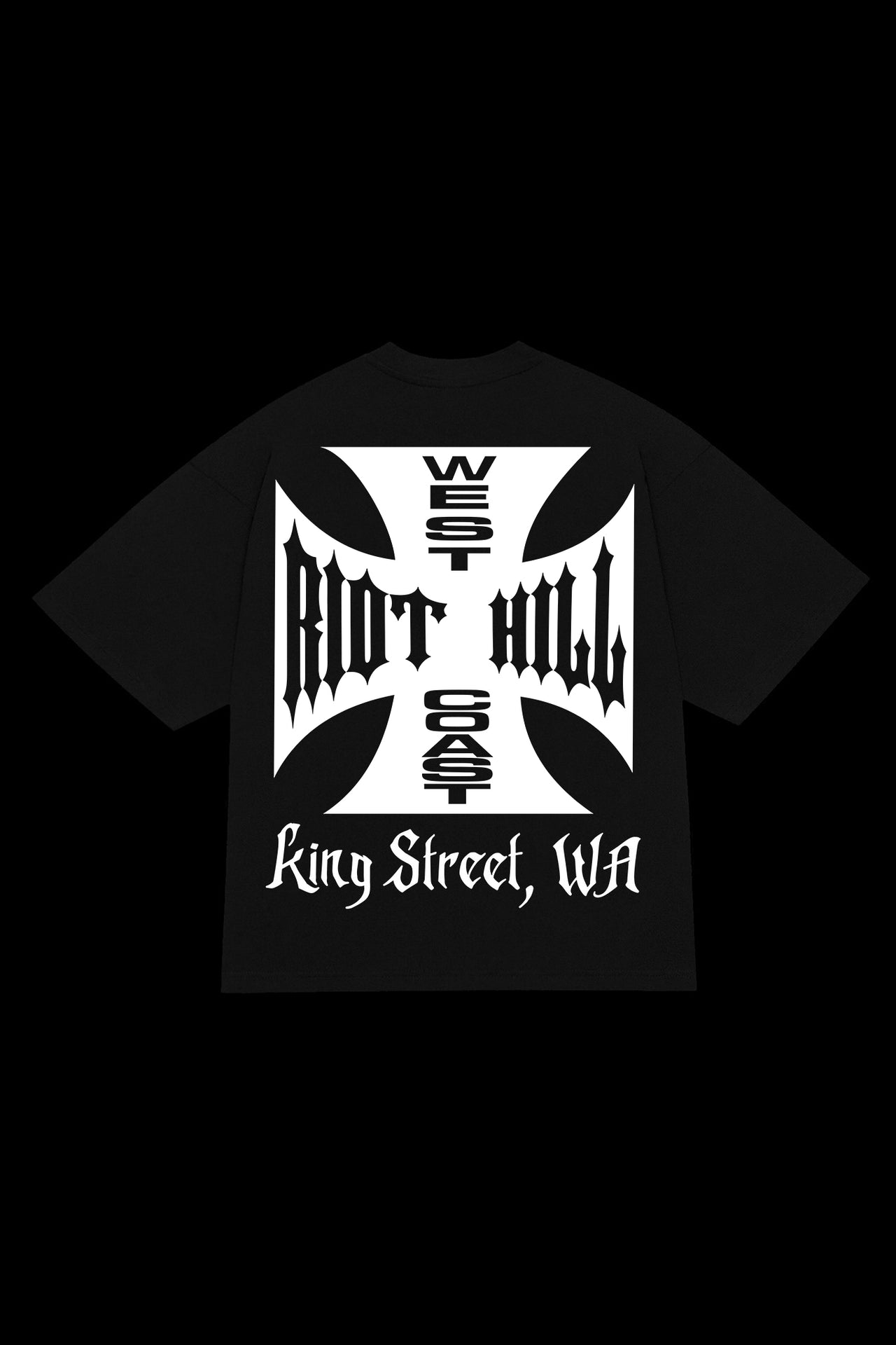 BLACK WEST COAST T-SHIRT