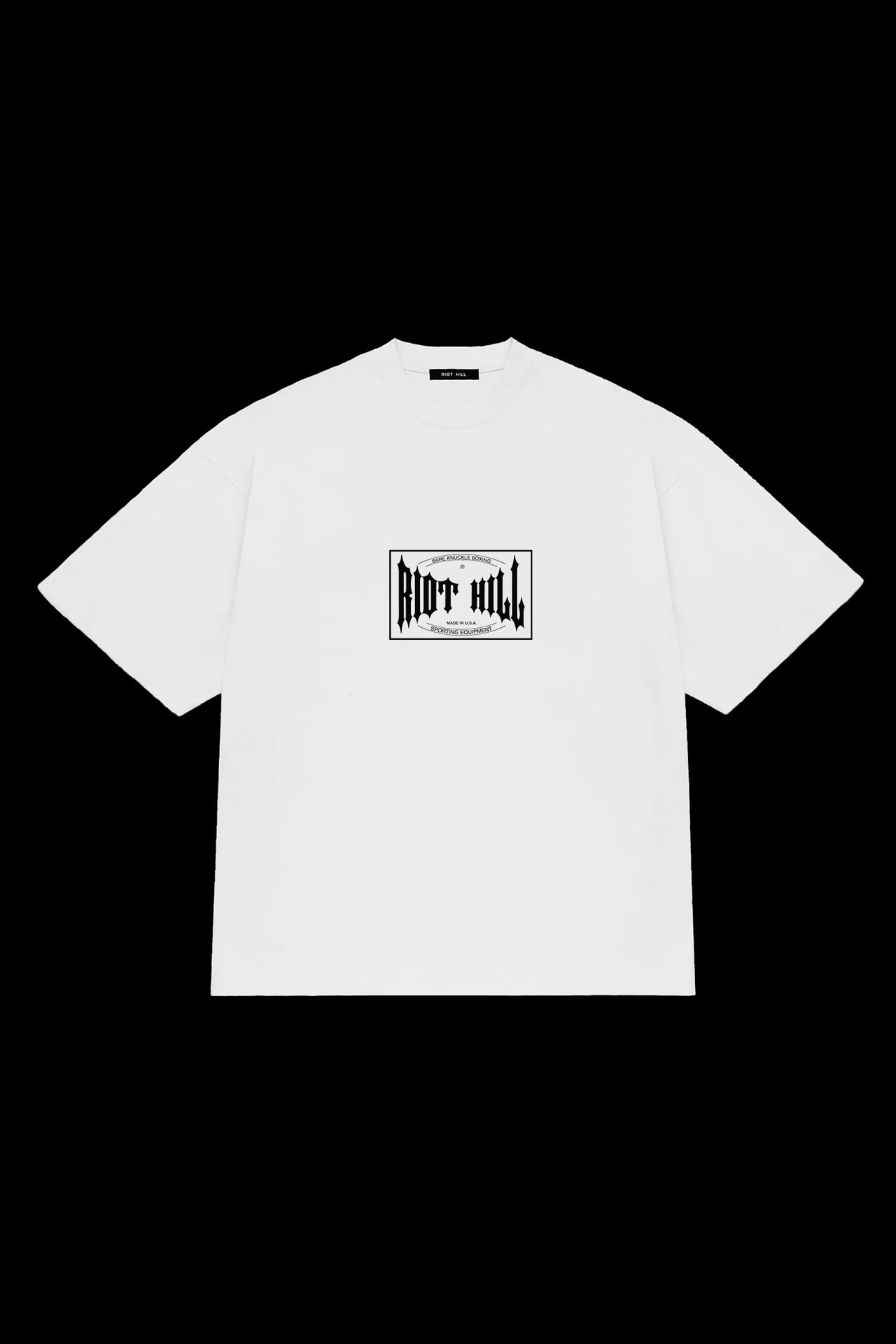 WHITE BOXING T-SHIRT