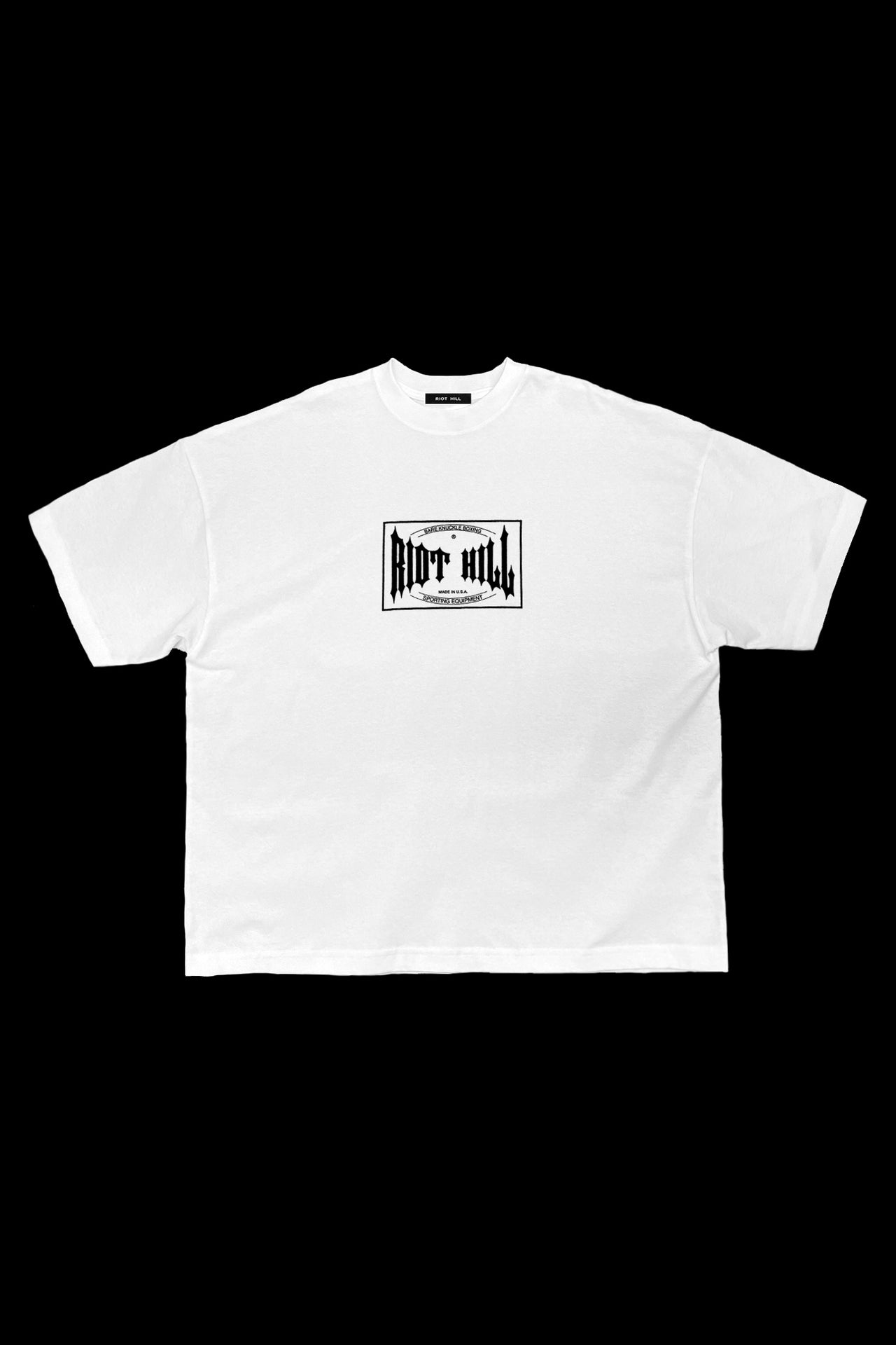 WHITE RH BOXING T-SHIRT