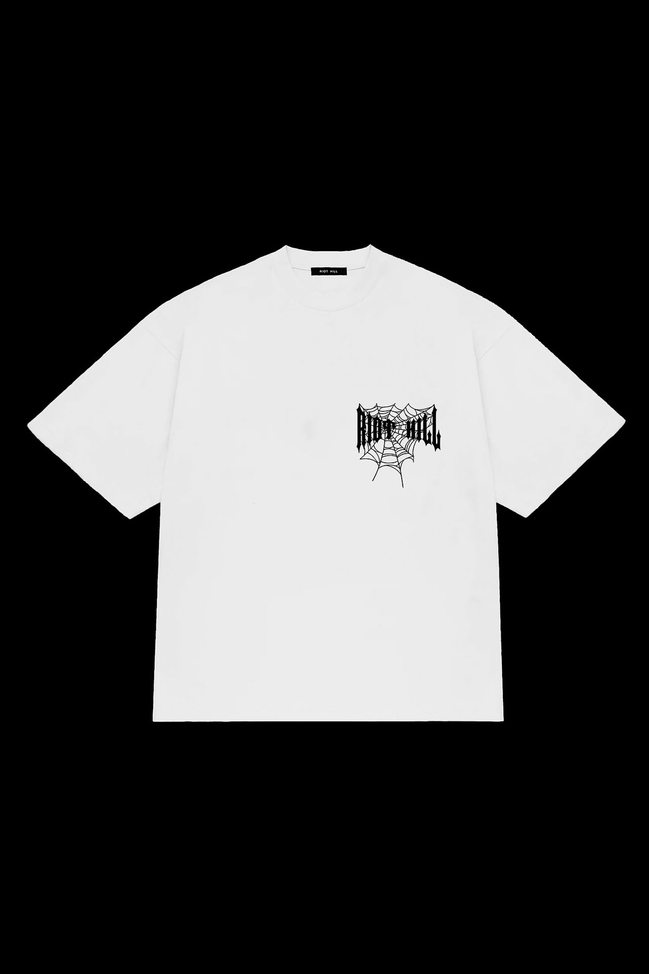 WHITE IRON WEB T-SHIRT