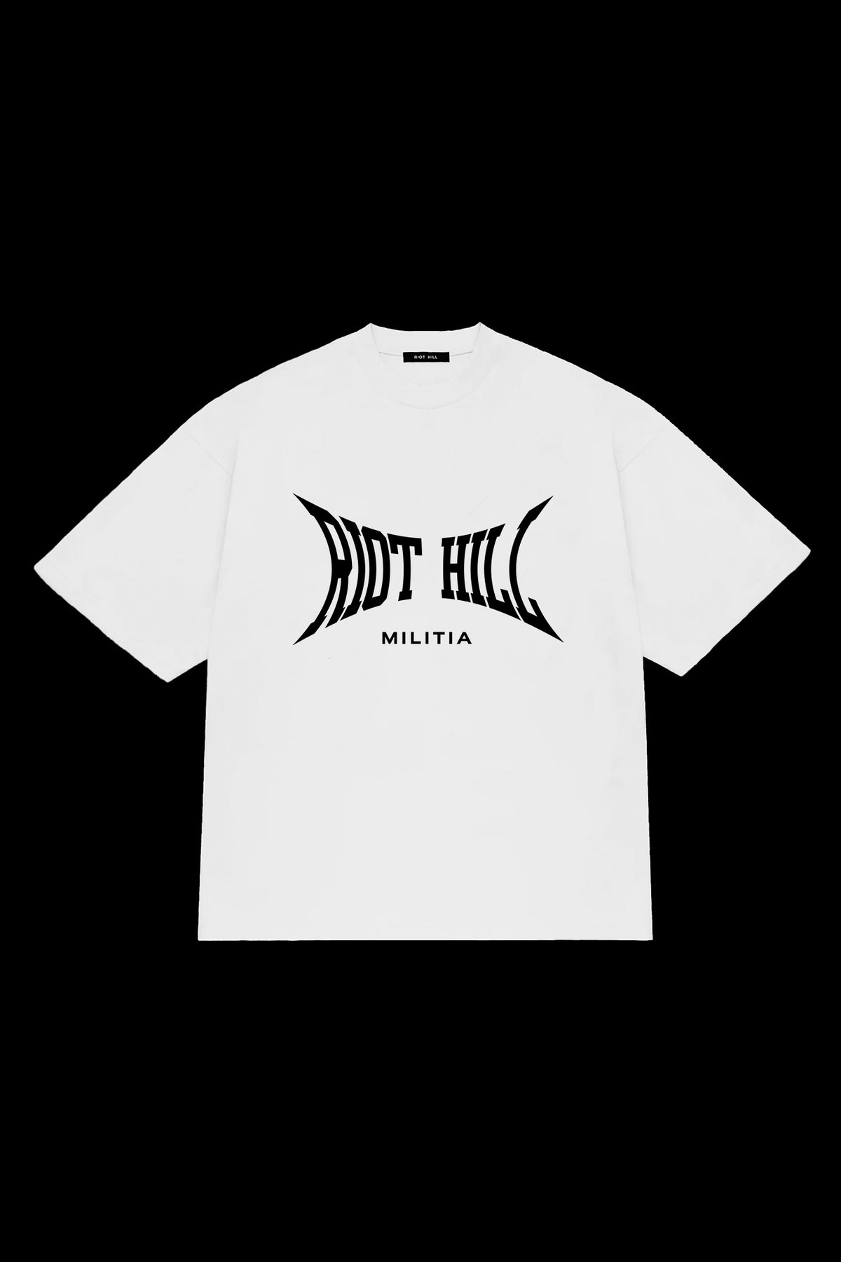 WHITE MILITIA T-SHIRT